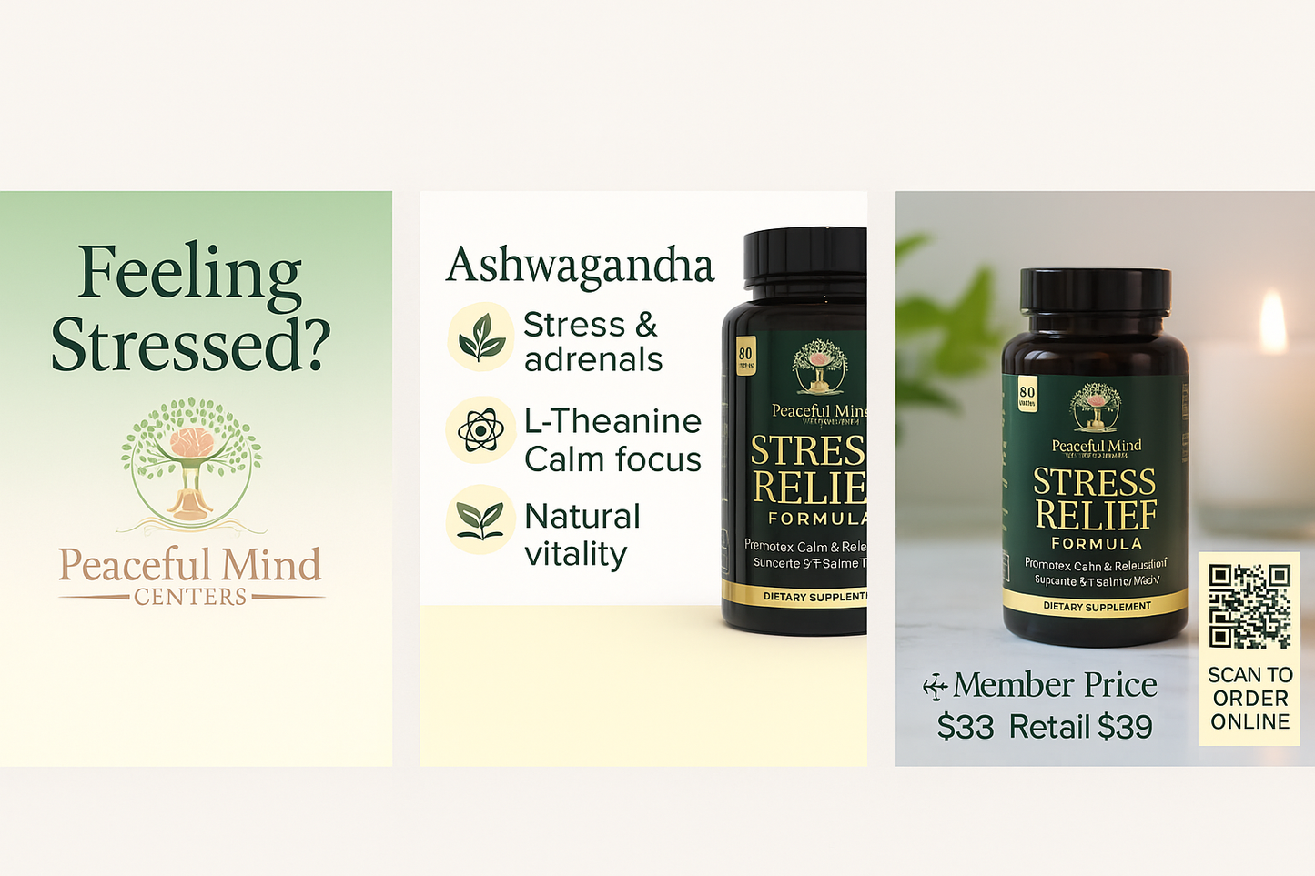 Peaceful Mind Centers Stress Relief Formula
