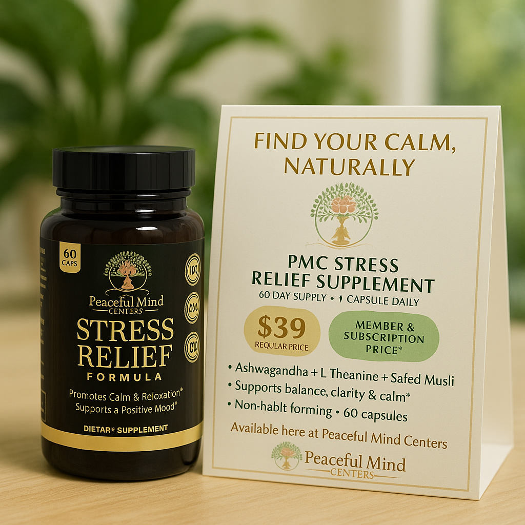 Peaceful Mind Centers Stress Relief Formula