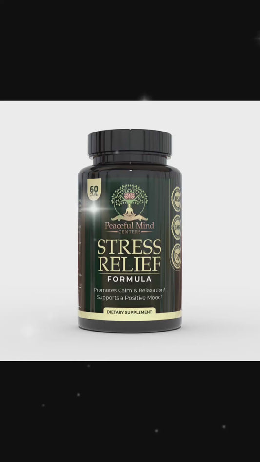 Peaceful Mind Centers Stress Relief Formula.